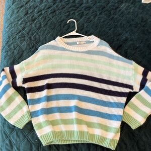 Striped oversized Women's Sweater